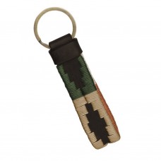 Leather Keyring "Green"